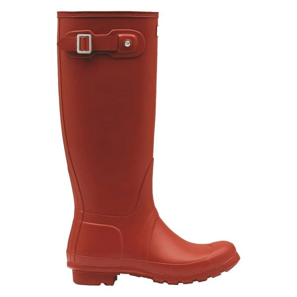 Hunter Original Tall Wellington Boots Womens - Military Red