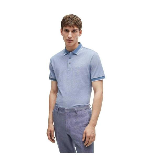 Boss Mens Polo Shirt - Blue - 