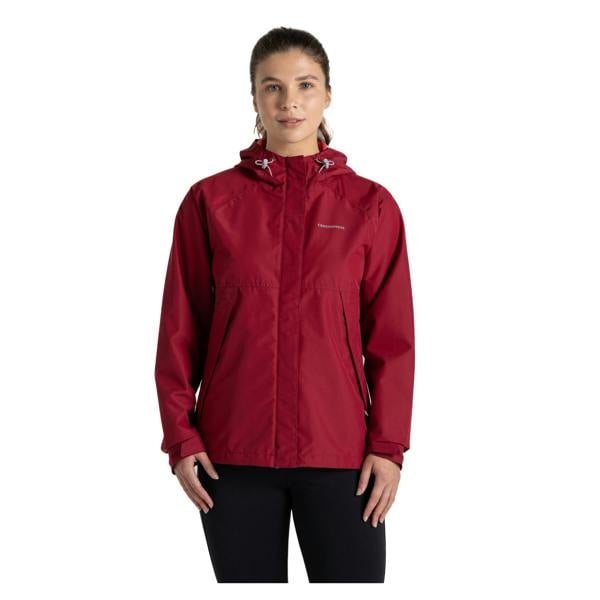Craghoppers Womens/Ladies Ossus Waterproof Jacket - Sumac Red - 