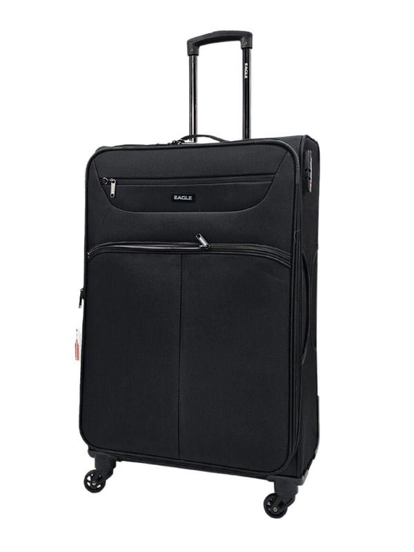 Eagle Luggage Lightweight Soft Suitcase Luggage Travel TSA Set
