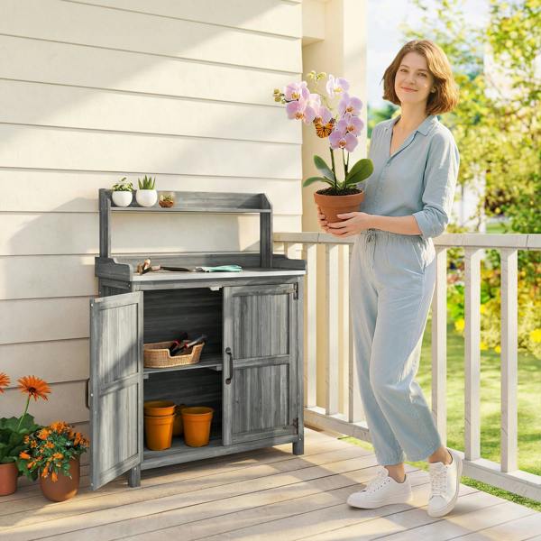 Potting Bench Table
