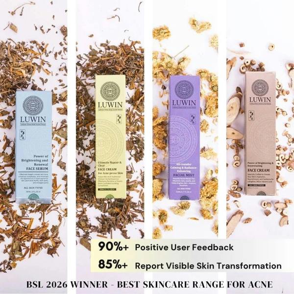 LUWIN Skincare Advanced Clear & Brightening Super Set – Acne & Dark Spot Routine for Clear, Even Skin | LUWIN