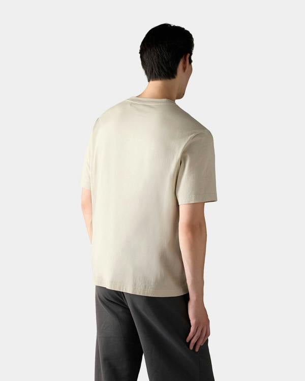 Moose Knuckles Mens Yul Classic T-Shirt - Alabaster 1705