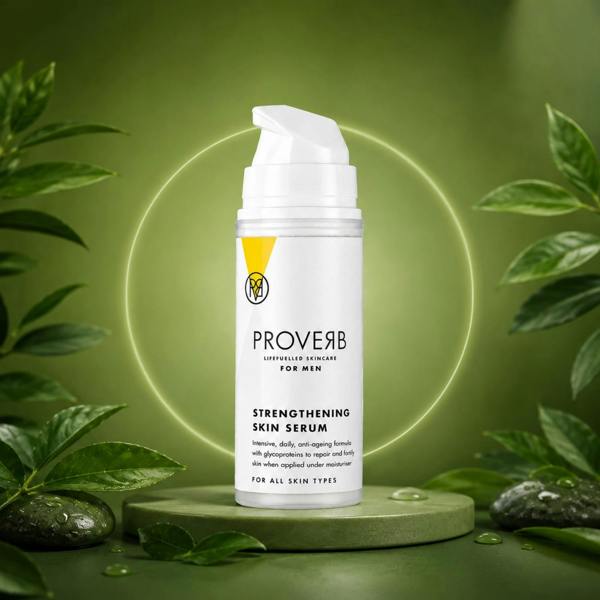 Aquarius Proverb Life Fuelled Strengthening Skin Serum Men Anti-Ageing Treatment 30ml