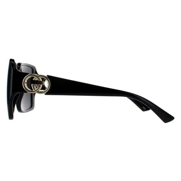 Gucci Sunglasses GG1692S 001 Black with Gold Grey