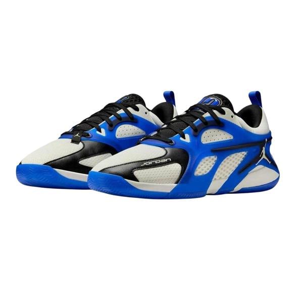 Nike Mens Jordan Speckle Basketball Shoes - Sail Blue/White - 