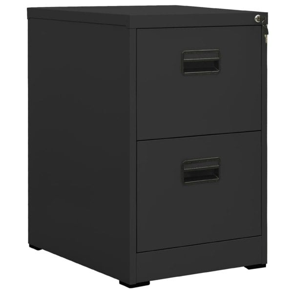 Berkfield Filing Cabinet Anthracite 46x62x72.5 cm Steel