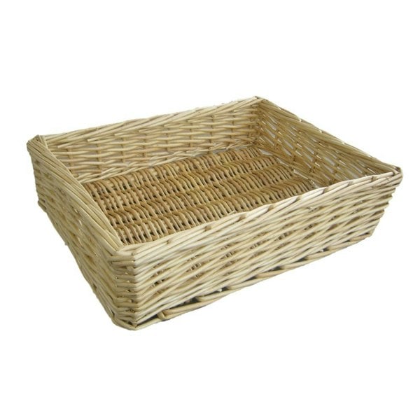 Rectangular Wicker Tray
