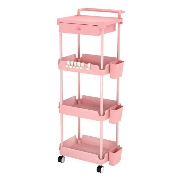 Levede Rolling Kitchen Cart Island Portable Serving Trolley Beauty Storage Rack