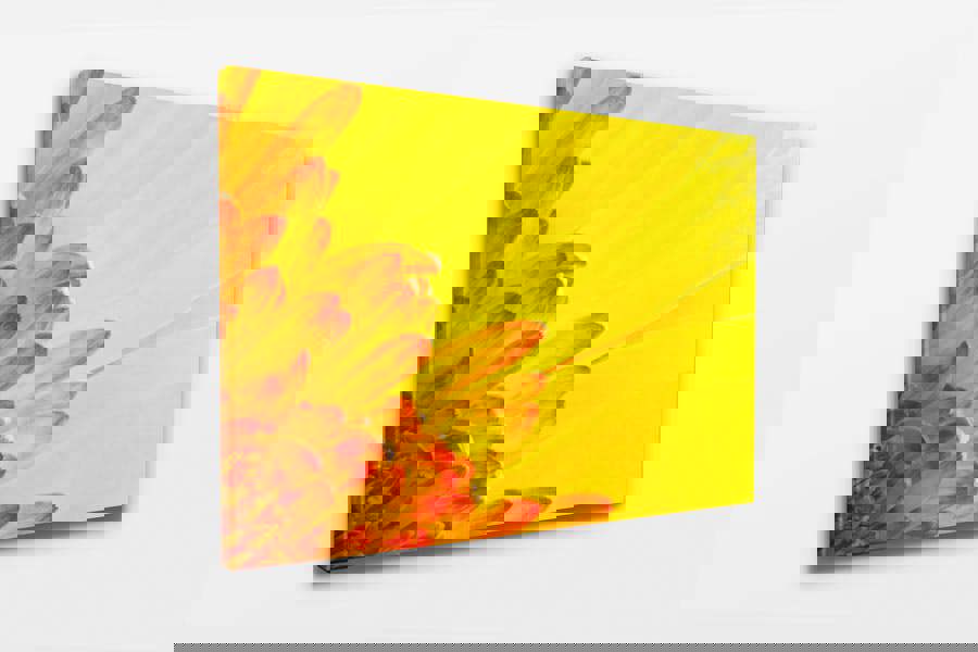 yellow canvas art print