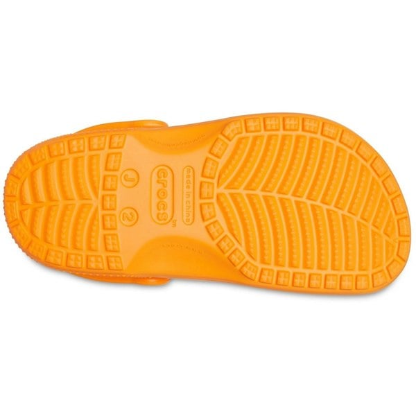 Crocs Classic Thermoplastic Orange Zing Loafers