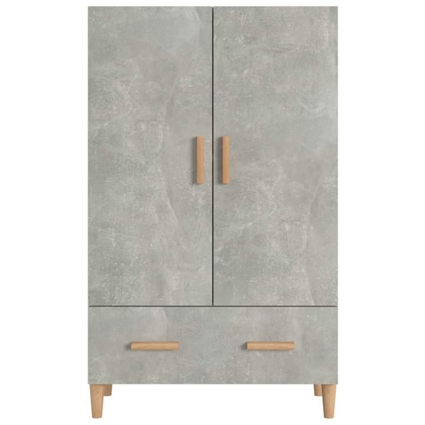 Berkfield Highboard Concrete Grey 70x31x115 cm Engineered Wood
