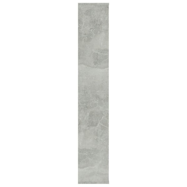 Berkfield Room Divider/Book Cabinet Concrete Grey 100x24x140 cm Engineered Wood