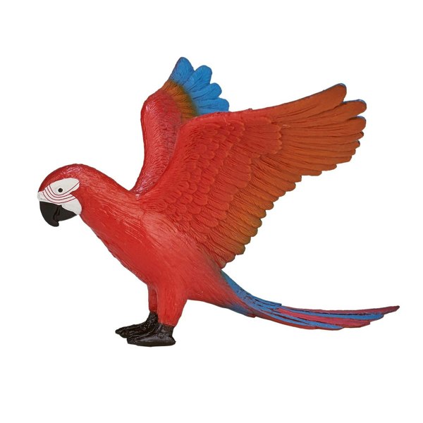 Mojo Fun Parrot Bird Toy Figure 9.5 cm Length Approx - 387263