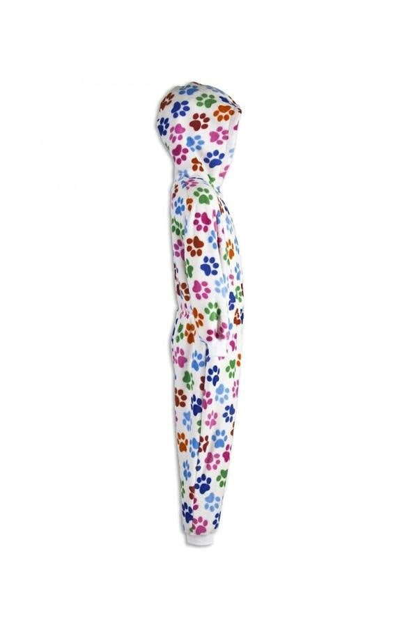 Camille Childrens Paw Print Onesie Pyjama Sets