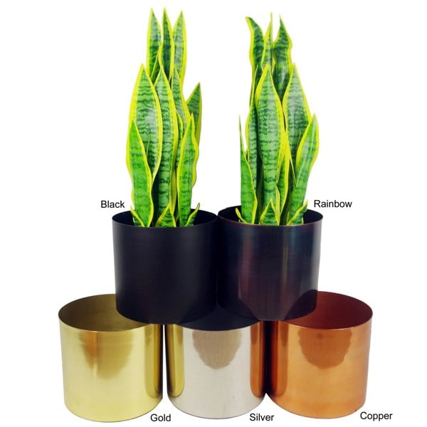 Leaf Medium Gold Planter Stand (Planter not included) 38.5cm x 18cm