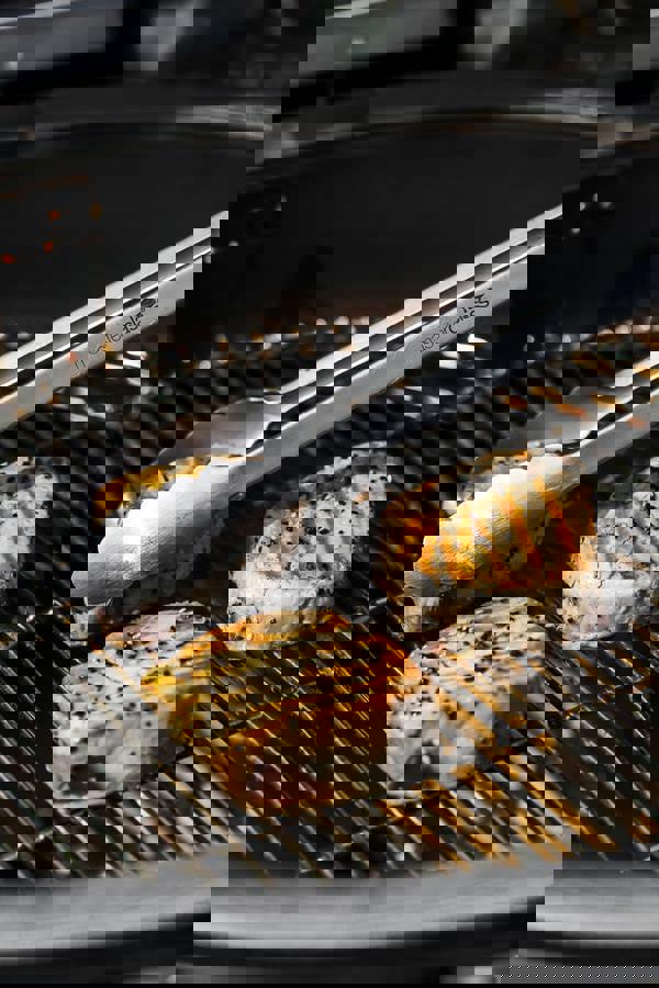 MasterClass Deluxe Stainless Steel 40cm Food Tongs