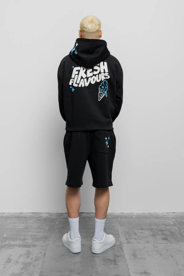 Fresh Couture Fresh Flavours Shorts - Black / Blue