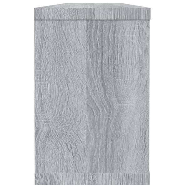 Berkfield Wall Cube Shelves 6 pcs Grey Sonoma 60x15x23 cm Engineered Wood