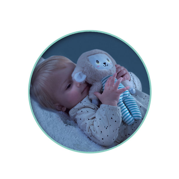 SES Creative Sleepy sheep - Night buddy glow in the dark