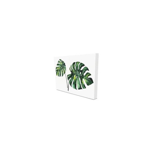 New Product Twin Palm leaves (Canvas Print)  - Andrew Lee Home and Living Homeware