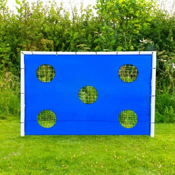 Monstershop 6 x 4ft Football Goal, Carry Case and Target Sheet