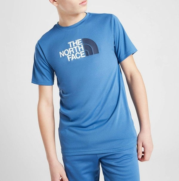The North Face Reaxion Blue Youth Men's T-Shirt