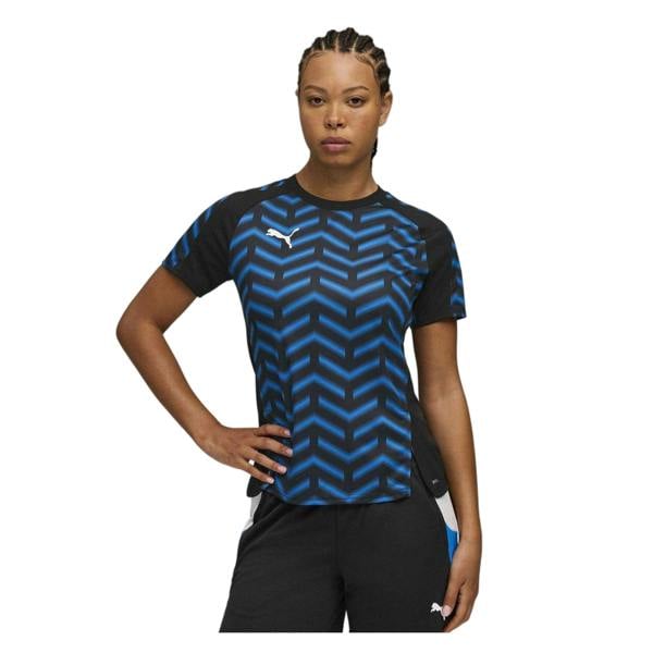 Puma Womens/Ladies Training T-Shirt - Black/Blue - 