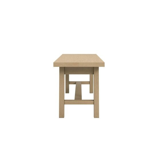 Wyld Haus Arklow Latte Wooden Bench