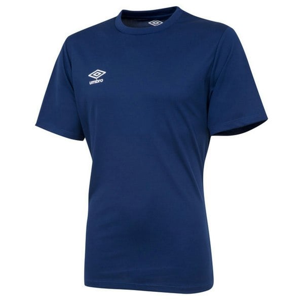 Umbro Mens Club Short-Sleeved Jersey - Navy