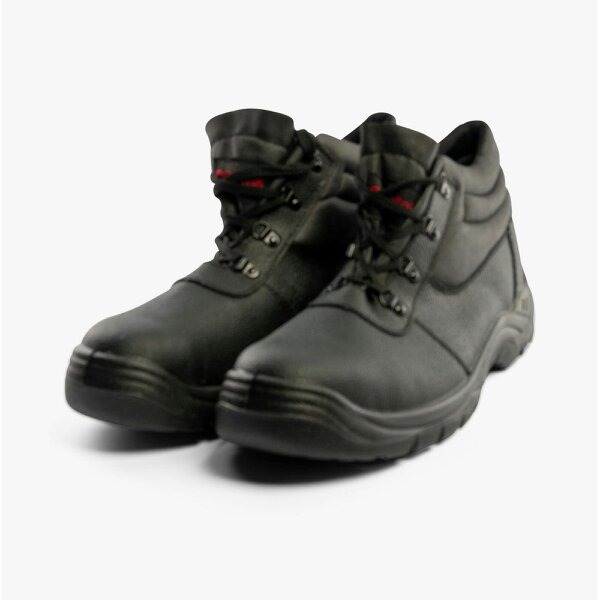 Centek FS330 Leather Safety Boots   in  Black