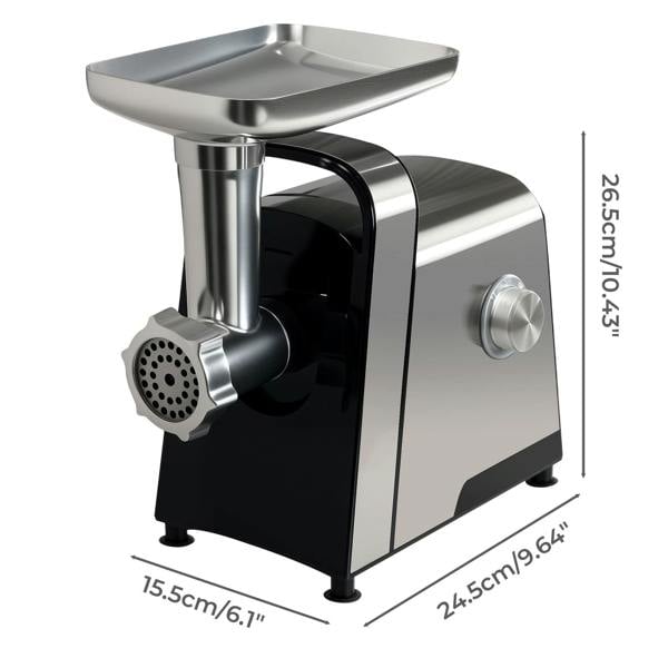 Spector 3-in-1 Electric Meat Grinder Mincer 2800W  Sausage Filler Kibbe Maker