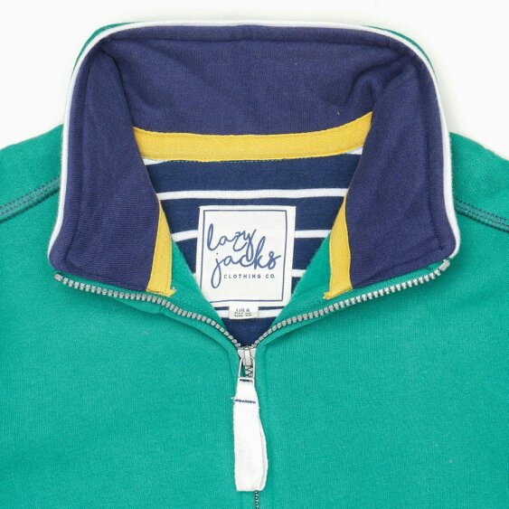 Lazy Jacks LJ33 - Ladies Full Zip Sweatshirt - Emerald