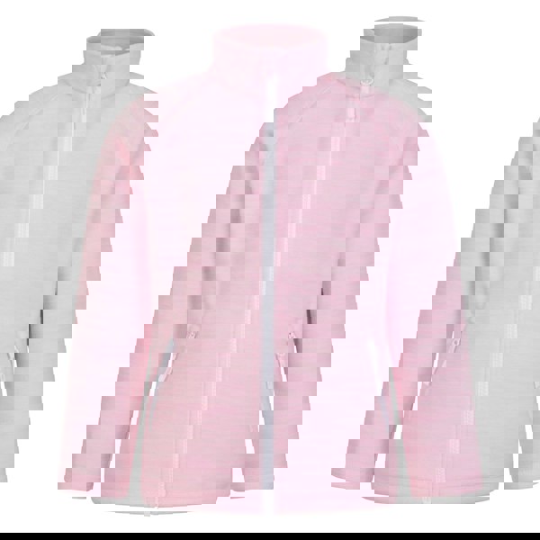 Mountain Warehouse Childrens/Kids Snowdonia Fleece Jacket - Light Pink