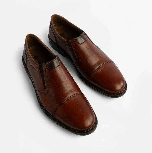 Rieker 17659-23 Mens Slip On Brown