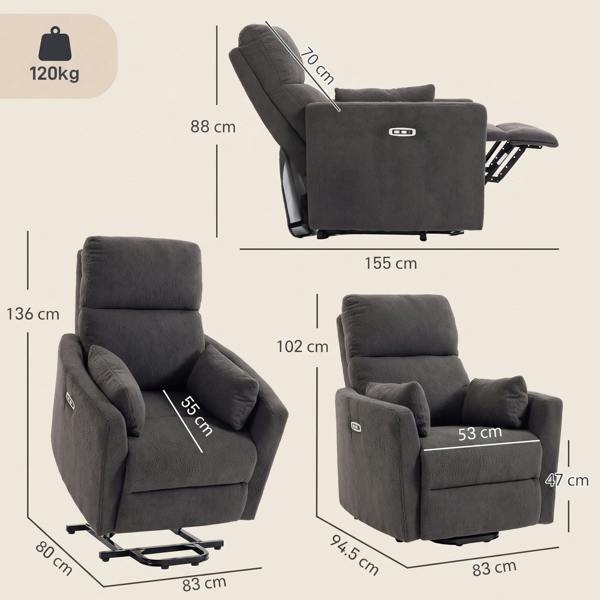 Multi-functional Power Lift Chair
