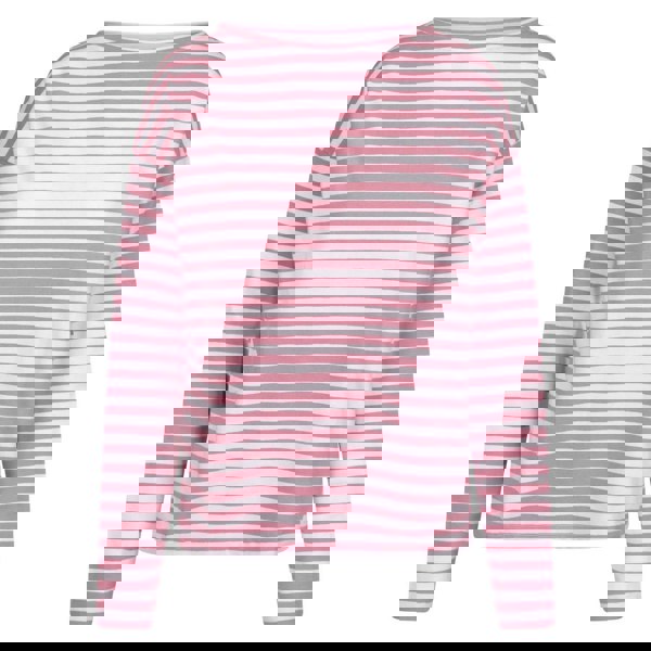 Trespass Womens Thelma Striped Top - Pink Haze