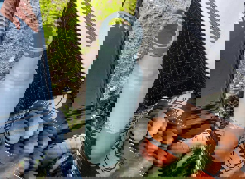 Klean Kanteen 592ml Rise Insulated Classic Water Bottle with Arch Loop Cap