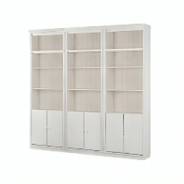 Dorel Home Anita Wall Unit B in White Lacquer