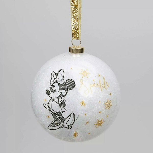 T. H. Baker Disney Pack Of 15 Glitter Baubles XM8636
