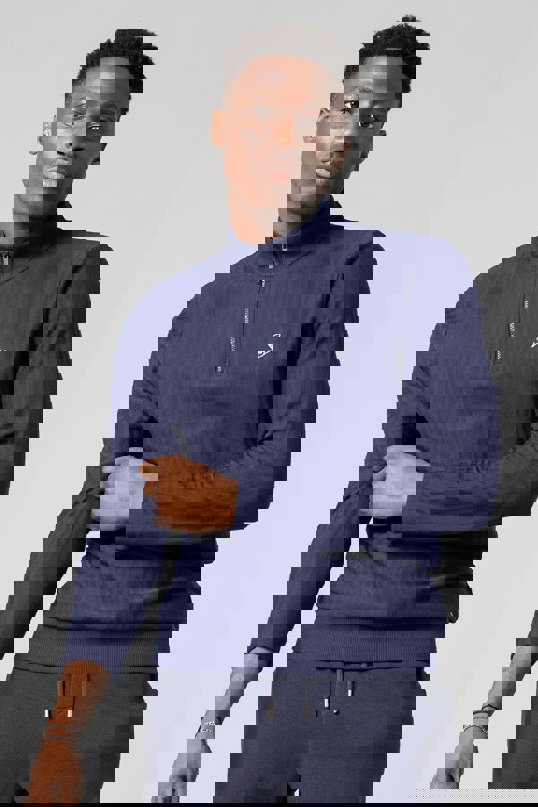 ENORSIA Men's Half Zip Sweatshirt