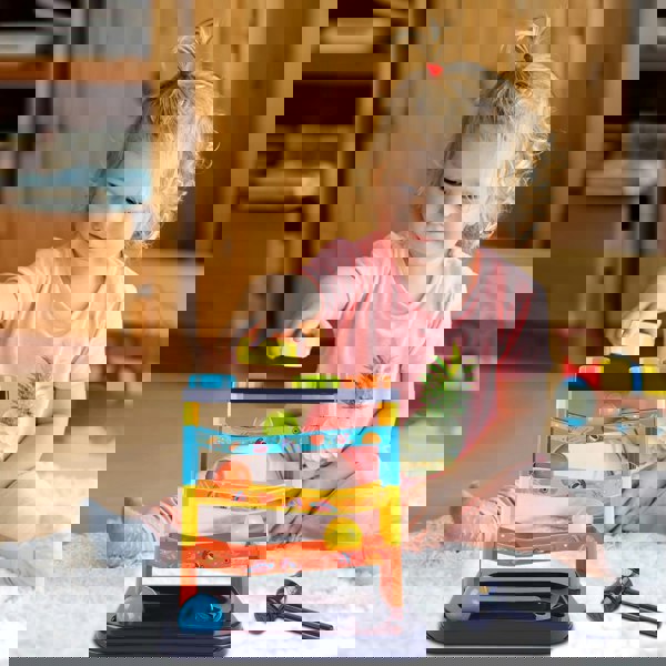 deAO Toys 3-Layer Ball Drop Toy - Color sorting toys-Montessori STEM Learning Game for Toddlers 1-3 Years