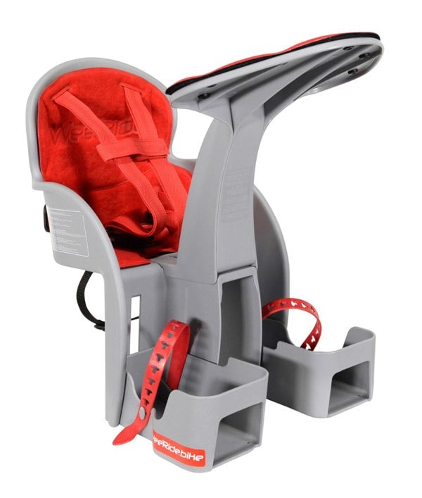 WeeRide Safe Front baby bike seat angle view