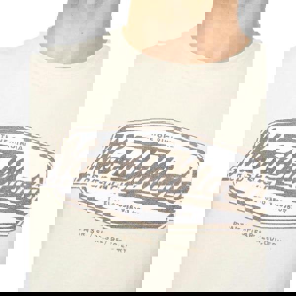 Crosshatch Mens Hellmere T-Shirt - Off White - 