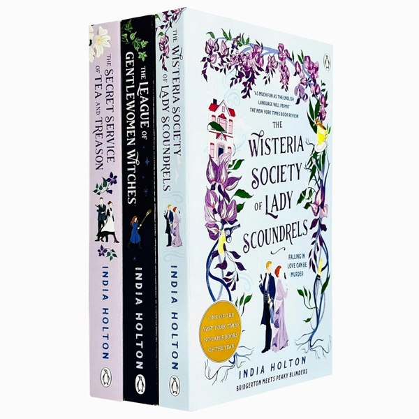 India Holton 3 Book Set The Wisteria Society of Lady Scoundrels & more