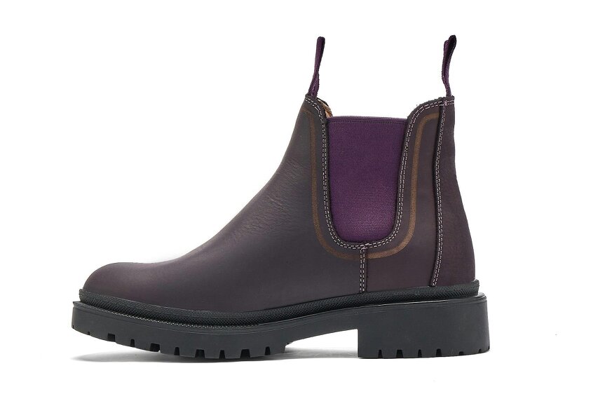 AMMONITE Women's Water-Resistant Chelsea Boots | Amethyst Purple