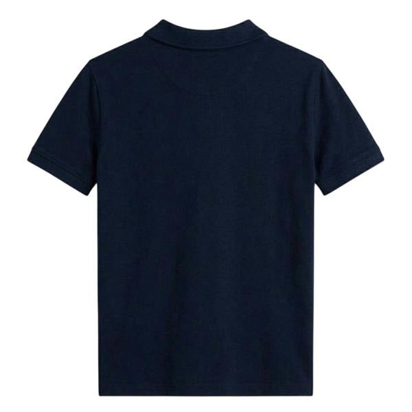 Tommy Hilfiger Childrens/Kids Script Flag Regular Polo Shirt - Night Navy - 