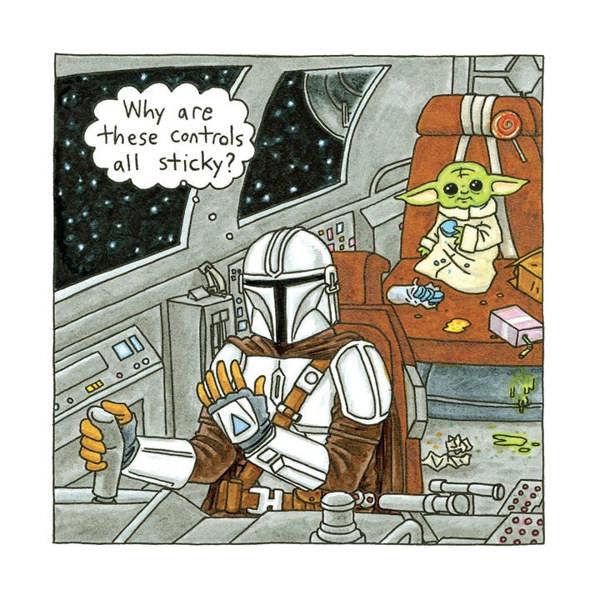 Chronicle Books Disney Star Wars, The Mandalorian and Child Calendar 2027, Wall Calendars, Month To View, Entertainment, Gift