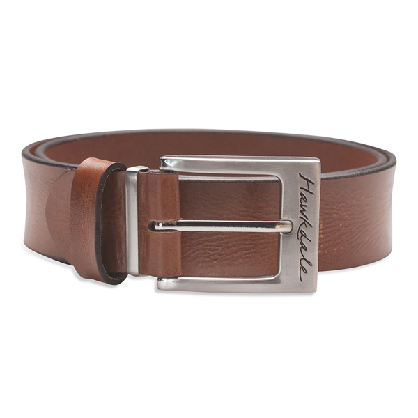 Hawkdale UK Made Mens Leather Belt 1.5" Wide