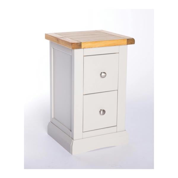 Cabinet Bits Loreo 2 Drawer Petite Bedside Table